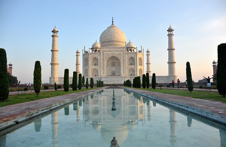 The Majestic Taj Mahal in Agra