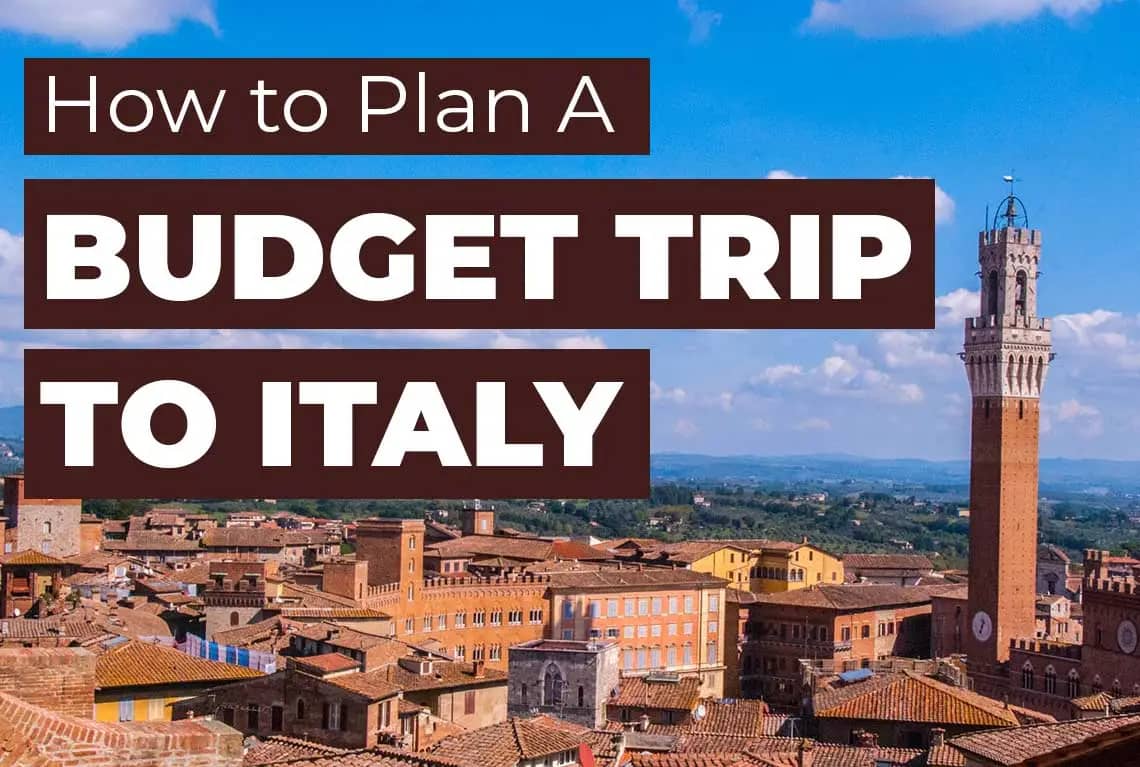 Budget tips to Italy