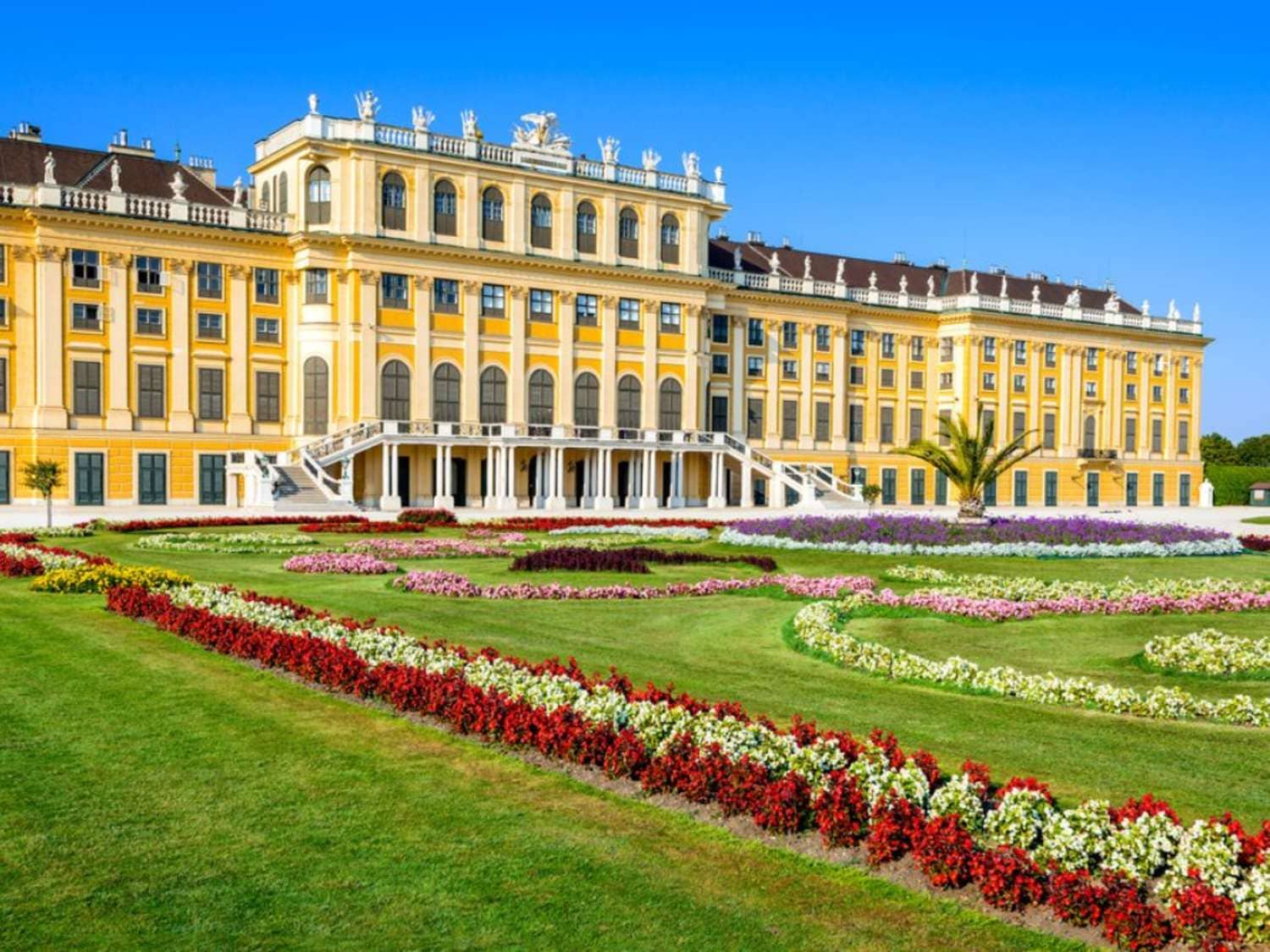 Arrival in Vienna and Schönbrunn Palace