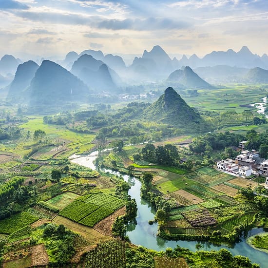 Guilin - The Li River and Karst Mountains