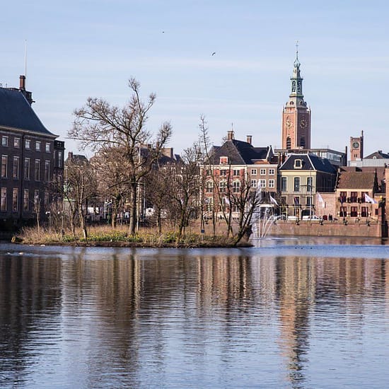 The Hague and Delft